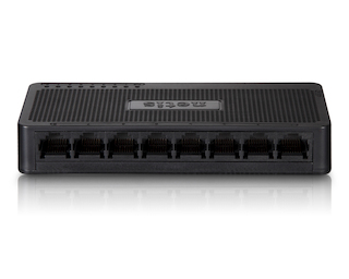 Коммутатор NETIS 8PORT 10/100M ST3108S  Коммутатор 8-портовый 10/100 Мбит/с, настольный, пластиковый корпус