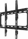 Кронштейн для телевизора Hama H-118668 черный 23"-65" макс.30кг настенный фиксированный