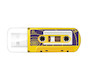 Флеш Диск USB 2.0 16Gb Verbatim Mini Cassette Edition 49399 желтый