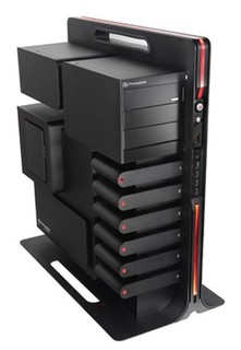 Корпус Thermaltake VL30001N1Z Level 10 BMW design w/o PSU ATX