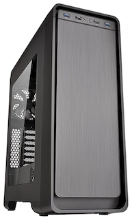 Корпус Thermaltake Versa U21 черный без БП ATX 5x120mm 2xUSB2.0 2xUSB3.0 audio doo
