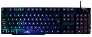 Клавиатура Oklick 760G черный USB LED