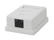 Розетка NA212 RJ-45 кат.5e внешняя 1 порт, 110&Krone