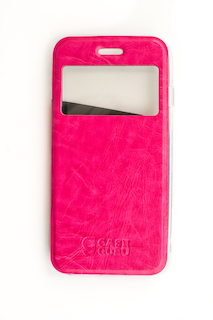 Чехол для Apple iPhone 7 Коллекция Ulitmate Case Глянцево-красный CaseGuru (книжка)