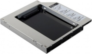 Сменный бокс для HDD AgeStar SSMR2S SATA-SATA металл черный 2.5"