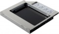 Сменный бокс для HDD AgeStar SSMR2S SATA-SATA металл черный 2.5"