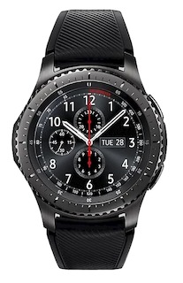 Смарт-часы Samsung Galaxy Gear S3 Frontier SM-R760  1.3" Super AMOLED титан матовый SM-R760NDAASER RU