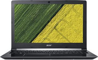 Ноутбук Acer Aspire A517-51G-532B Core i5 7200U/8Gb/1Tb/SSD128Gb/DVD-RW/nVidia GeForce 940MX 2Gb/17.3"/IPS/FHD (1920x1080)/Linux/black/WiFi/BT/Cam