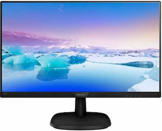 Монитор Philips 21.5" 223V7QHSB (00/01) черный IPS LED 16:9 HDMI матовая 250cd 1920x1080 D-Sub FHD 2.92кг