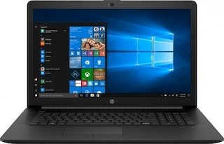 Ноутбук HP 17-ca0007ur A9 9425/8Gb/HDD1Tb/DVDRW/AMD Graphics/17"/SVA/HD/W1064/black