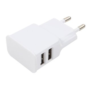Сетевое з/у Gembird 2.1A Dual USB white (MP3A-PC-11)