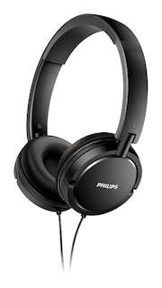Наушники накладные Philips SHL5000/00 1.2м черный проводные (оголовье)