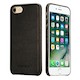 Чехол для Apple iPhone 7 черная кожа Boostar (накладка)