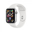 Смарт-Часы Apple Watch Series 4 GPS 44mm Silver Aluminum Case with White Sport Band (MU6A2)
