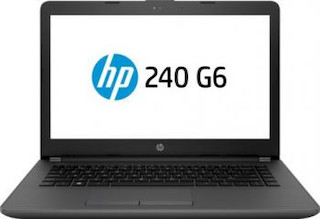 Ноутбук HP 240 G6 Core i5 7200U/8Gb/SSD256Gb/DVD-RW/Intel HD Graphics 620/14"/SVA/HD (1366x768)/Free DOS 2.0/black/WiFi/BT/Cam