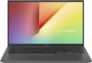 Ноутбук Asus VivoBook X512UA-BQ063T Core i5 8250U/8Gb/SSD256Gb/Intel UHD Graphics 620/15.6"/FHD (1920x1080)/Windows 10/grey/WiFi/BT/Cam