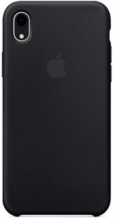 Чехол для Apple iPhone XR силиконовый черный Innovation (накладка)