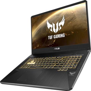 Ноутбук Asus TUF FX705DT-AU056T AMD Ryzen 5-3550H/8Gb/512GB SSD/GTX 1650 4Gb/17.3"/FHD 60Hz (1920x1080)/Win10Home/Grey-Gold/WiFi/BT/Cam