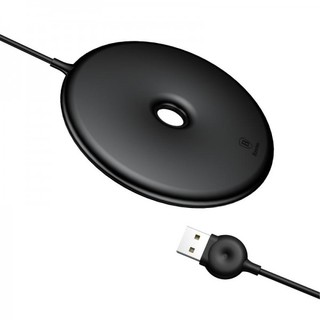 Беспроводное зарядное устройство Baseus Donut Wireless Charger Black (WXTTQ-01)