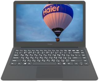 Ноутбук Haier U156 Celeron N3350/4Gb/SSD256Gb/UMA/15.6"/FHD (1920x1080)/DOS/black/WiFi/BT/Cam/5000mAh