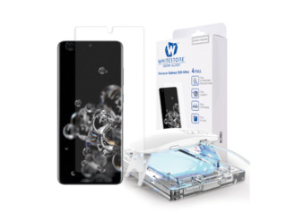 Защитное стекло для Samsung Galaxy S20 Ultra  Whitestone Dome Samsung (F-S20ULT-B2C)