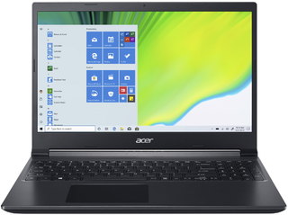 Ноутбук Acer Aspire 7 A715-75G-5554 Core i5 9300H/8Gb/SSD256Gb/nVidia GeForce GTX 1650 Ti 4Gb/15.6"/IPS/FHD (1920x1080)/Windows 10/black/WiFi/BT/Cam