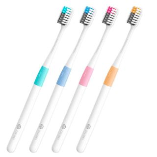 Набор зубных щеток Xiaomi Doctor·B Support Bass Method (4 шт)