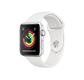Смарт-Часы Apple Watch Series 3 42mm Silver Aluminum Case with Sport Band White MTF22 RU