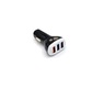 Автомобильное з/у Innovation 1xUSB QC3.0, 2xUSB 2.4A black AZU-1QC