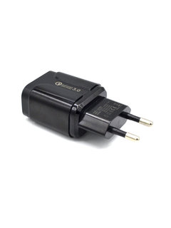 Сетевое з/у Innovation 3A USB QC 3.0 black SZU-1QC LZ-023