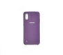 Чехол для Samsung Galaxy A01 силиконовый Purple Innovation (накладка)
