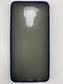 Чехол для Xiaomi Redmi Note 9 силиконовый Dark Blue Protective Case(накладка)