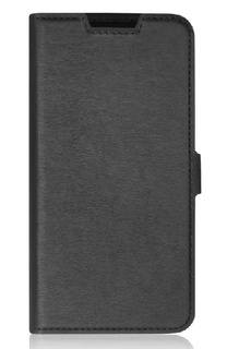 Чехол для Xiaomi Redmi 9C Flip Black DF (книжка)