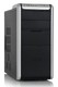 Корпус Foxconn KS-566 black/silver 400W mATX 2*USB Audio Mic Fan AirDuct