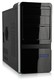Корпус Foxconn TLM-069 black/silver 400W mATX USB audio mic fan AirDuct
