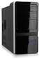 Корпус Foxconn TLM-069 black/silver 400W mATX USB audio mic fan AirDuct