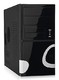 Корпус Foxconn TLM-720 black/silver 400W mATX USB Audio Mic Fan AirDuct
