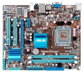 Материнская плата Asus P5G41T-M LX2/GB Soc-775 iG41 DDRIII mATX SATA AC'97 6ch LAN-Gbt +VGA bulk