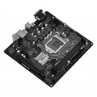 Материнская плата Asrock H470M-HVS Soc-1200 Intel H470 2xDDR4 mATX AC`97 8ch(7.1) GbLAN+VGA+HDMI