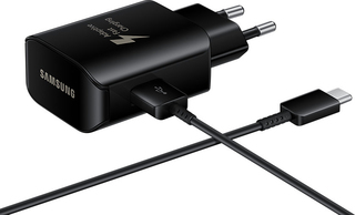 Сетевое з/у Samsung USB Type-C, 2A, Black (EP-TA300CBEGRU)