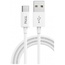 Кабель TFN Type-C, 1m  White (TFN-CUSBCUSB1MTPWH)