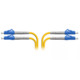 Патчкорд оптический SNR LC/UPC SM Duplex 5m SNR-PC-LC/UPC-DPX-5m