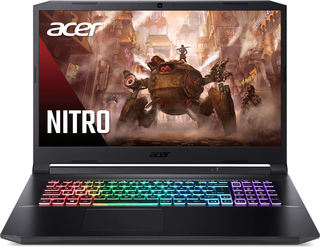 Ноутбук Acer Nitro 5 AN517-41-R2WK Ryzen 5 5600H/16Gb/SSD512Gb/RTX 3060 6Gb/17.3"/IPS/FHD/Eshell/black