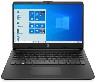 Ноутбук HP 14s-dq3002ur Celeron N4500/4Gb/SSD128Gb/Intel UHD Graphics/14" SVA/HD (1366x768)/Windows 10/black/WiFi/BT/Cam
