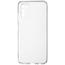 Чехол для Samsung Galaxy A03s/A035 силиконовый прозрачный BoraSCO (накладка)
