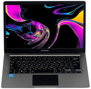 Ноутбук Digma EVE 14 C411 Intel Celeron N3350/4Gb/SSD 128Gb/14.1"/FHD (1920x1080)/Win10 Home/grey/WiFi/BT/Cam
