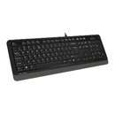 Клавиатура A4 Fstyler FK10 черный/серый USB Multimedia