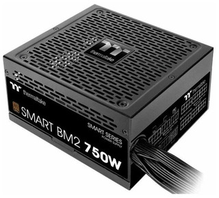 Блок питания Thermaltake ATX 750W SMART BM2 80+ bronze (24+4+4pin) APFC 140mm fan 6xSATA Cab Manag RTL