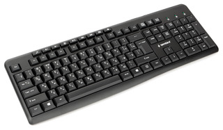 Клавиатура Gembird KB-8440M черный USB Multimedia 1.5м