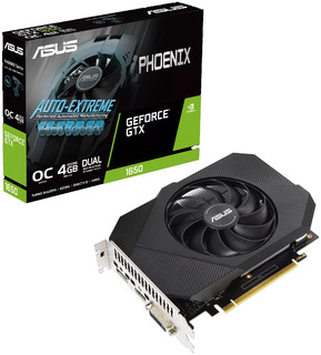 Видеокарта Asus PCI-E PH-GTX1650-O4GD6-P-V2 NV GTX1650 4096Mb 128 GDDR6 1410/12000 DVIx1/HDMIx1/DPx1